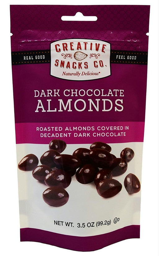 Creative Snack: Dark Chocolate Almonds, 3.5 Oz