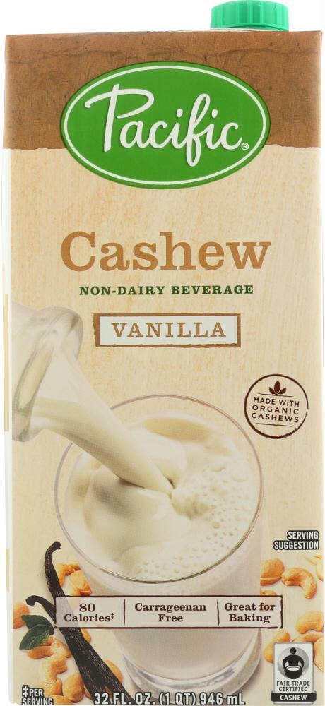 Pacific Foods: Non Dairy Cashew Vanilla (32.000 Oz)