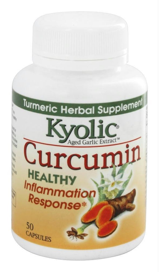 Kyolic: Aged Garlic Extract Curcumin, 50 Capsules