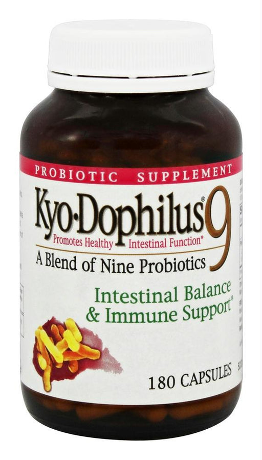 Kyolic: Kyo-dophilus 9 Probiotic Supplement, 180 Capsules