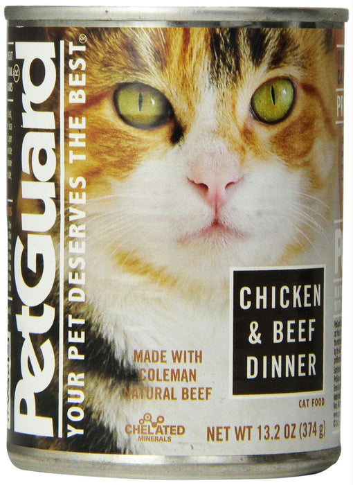 Petguard: Chicken And Beef Dinner Canned Cat Food, 13.2 Oz