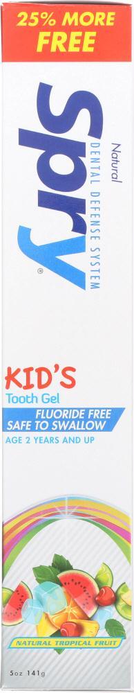 Spry: Toothpaste Kids Tropical (5.000 Oz)