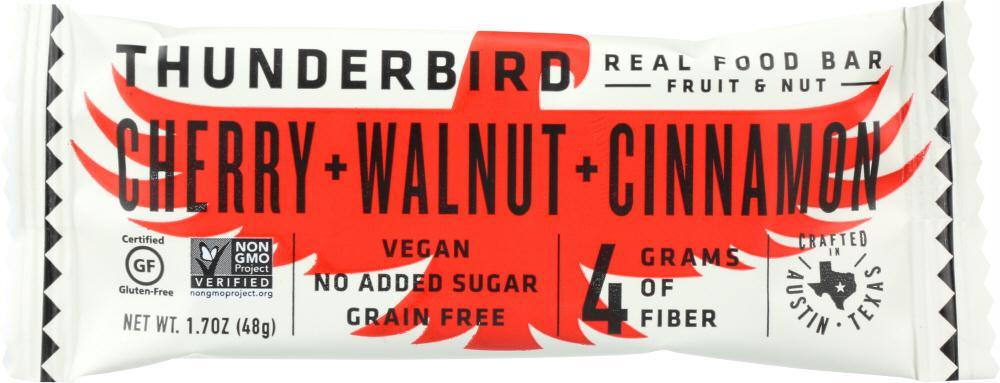 Thunderbird Energetica: Energy Bar Cherry Walnut Cinnamon, 1.7 Oz