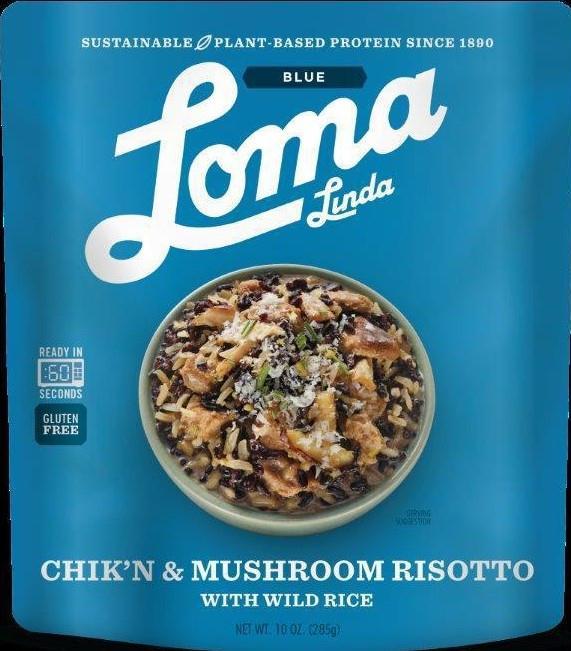 Loma Blue: Chicken Mushroom Risotto Soup, 10 Oz