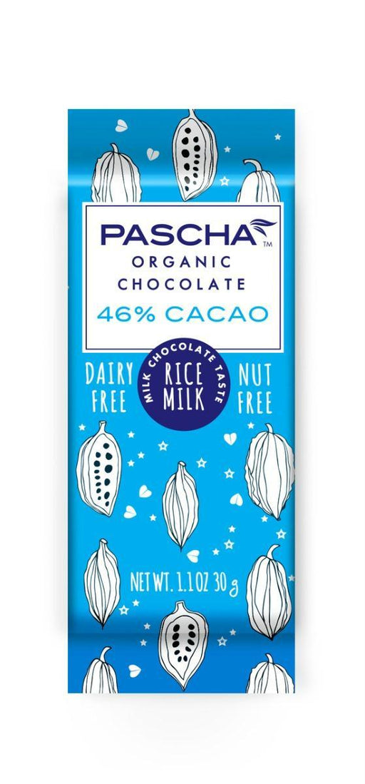 Pascha: Organic Rice Milk Chocolate Bar, 1.1 Oz