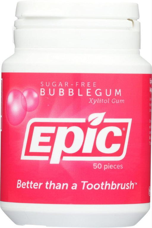 Epic Dental: Bubble Xylitol Gum, 50 Pc