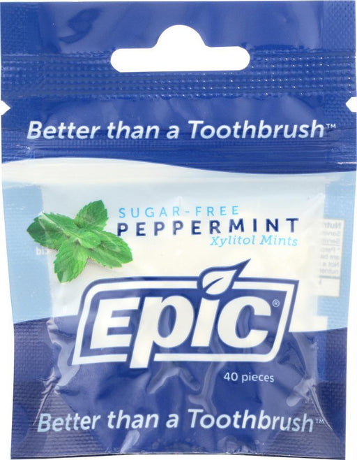 Epic Dental: Peppermint Mint Xylitol, 40 Pc