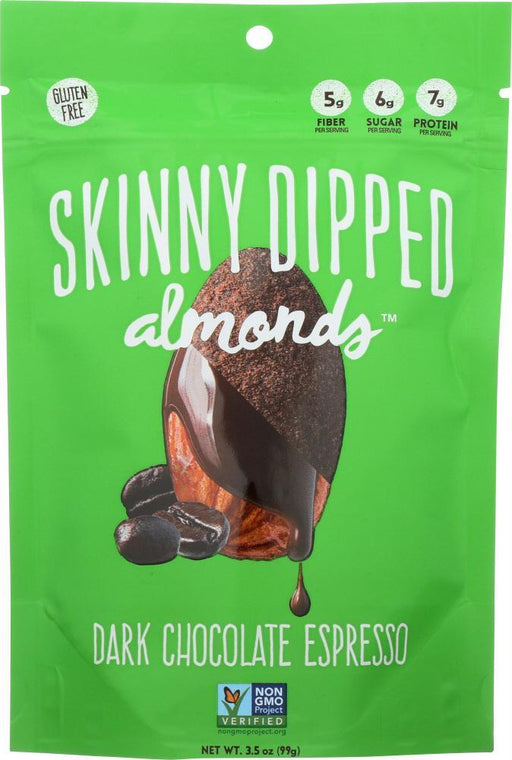 Skinny Dipped Almonds: Almond Espresso Dpd Pouch (3.500 Oz)