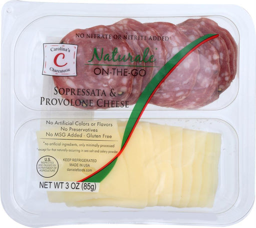 Daniele: Sopressata Provolone Sp, 3 Oz