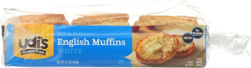 Udis: English Muffin White Frz (15.660 Oz)