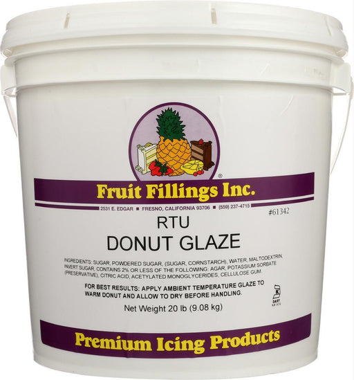 Fruit Fillings: Rtu Glaze Donut 20 Lb