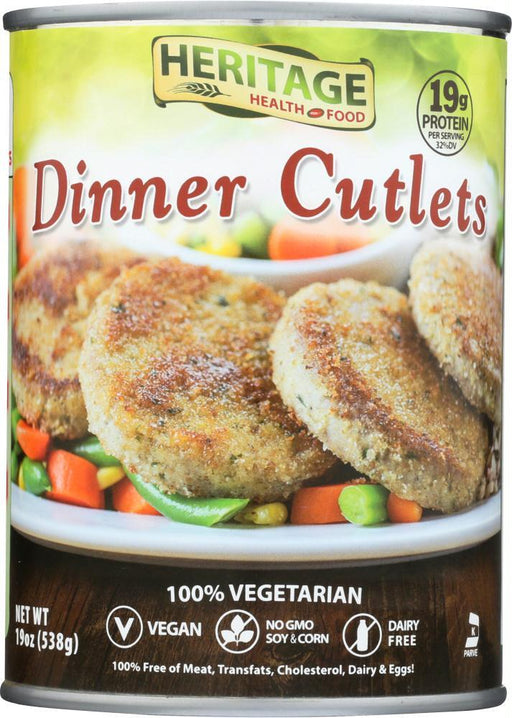 Heritage Health: Cutlet Vegan Dinner, 19 Oz