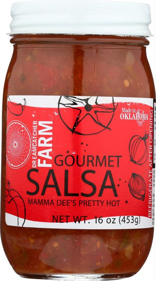 Mamma Dees Salsa: Pretty Hot Salsa, 16 Oz