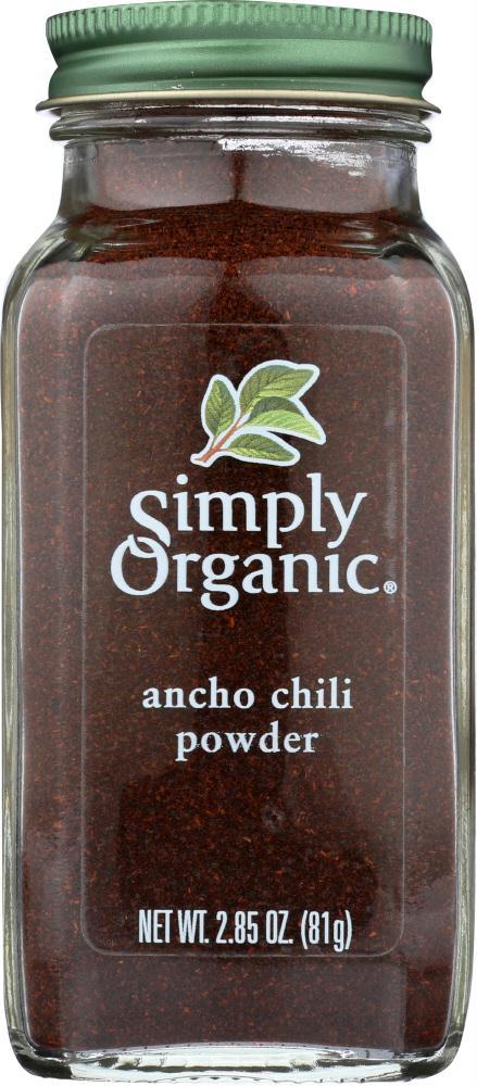 Simply Organic: Powder Chili Anch Crt Org (2.850 Oz)