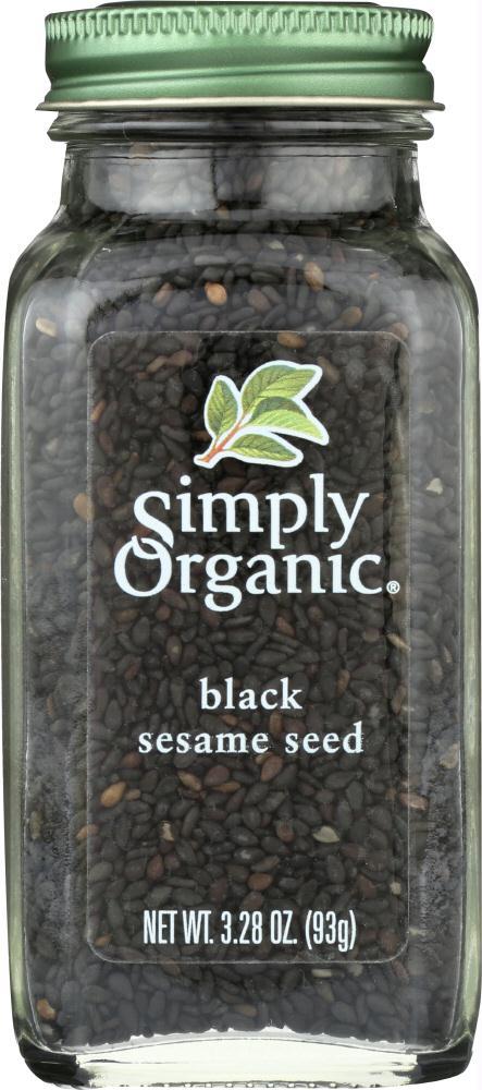 Simply Organic: Seasoning Sds Blck Ssme (3.280 Oz)