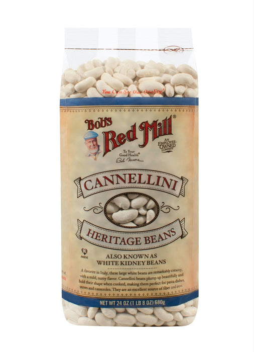 Bob's Red Mill: Cannellini Heritage Beans, 24 Oz