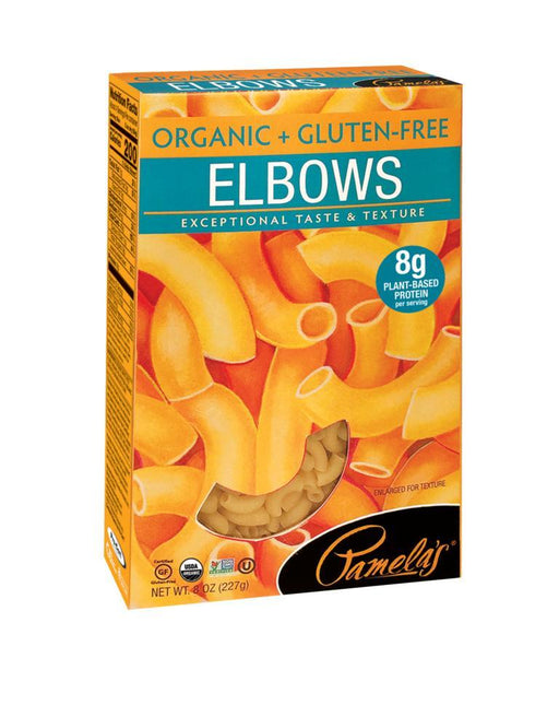 Pamelas: Elbows Pasta Organic, 8 Oz