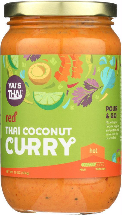 Yais Thai: Curry Red Coconut Thai (16.000 Oz)