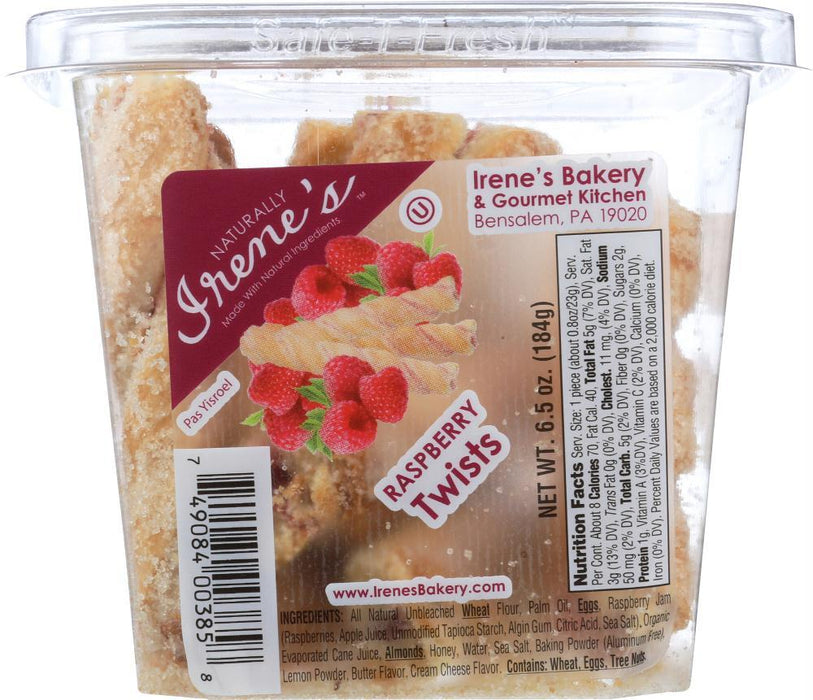 Irenes: Raspberry Twists, 6.5 Oz