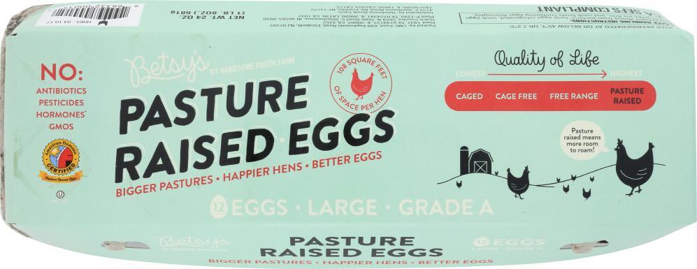 Handsome Brook Farm: Eggs Betsy By Handsome Brook Farm, 1 Dz