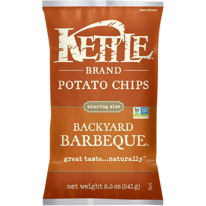 Kettle Brand: Backyard Barbeque Potato Chips, 8.5 Oz