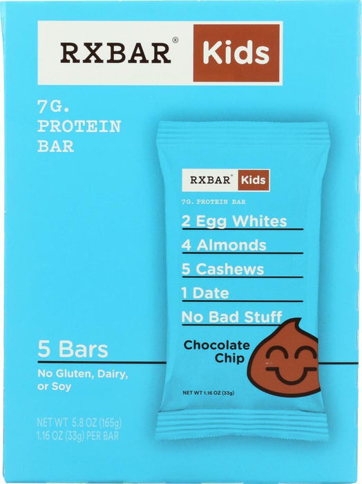 Rxbar: Bar Kids Choc Chip (5.000 Pk)