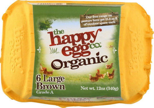 Happy Egg: Eggs Org, 6 Pcs