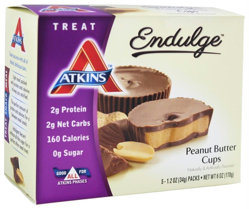 Atkins: Endulge Treat Peanut Butter Cup (5x1.2oz Packs), 6 Oz