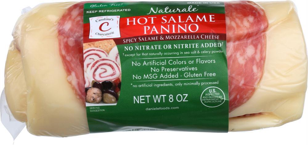 Daniele: Panino Salame Hot, 8 Oz