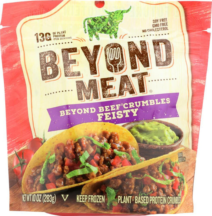 Beyond Meat: Meatless Beef Feisty Crumble, 10 Oz