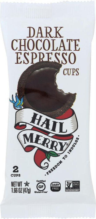 Hail Merry: Dark Chocolate Espresso Mini Tarts, 1.65 Oz