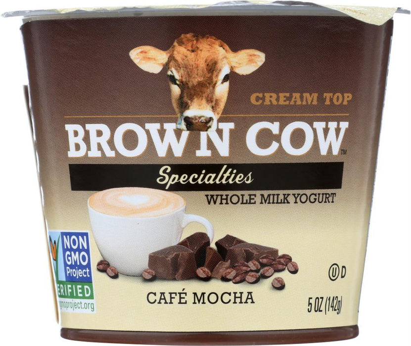 Brown Cow: Yogurt Coffee Mocha, 5 Oz