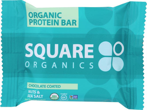 Square Organics: Bar Choc Ctd Nuts Sea Slt (44.000 Gm)