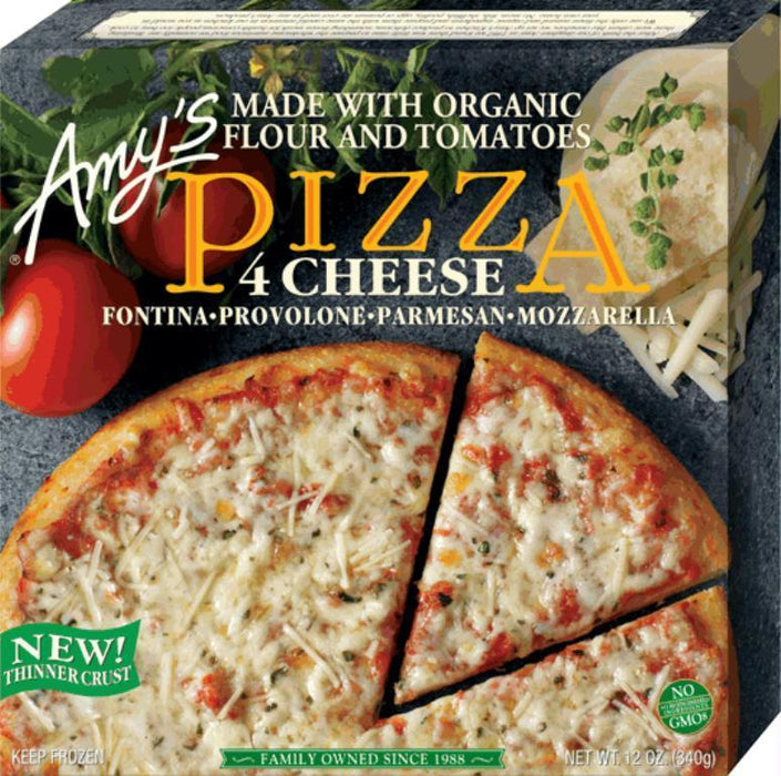 Amy's: Four Cheese Pizza, 12 Oz