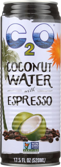 C20: Water Coconut Pure With Espresso, 17.5 Oz