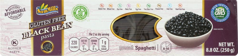 Sam Mills: Pasta Black Bean Spaghetti, 8 Oz