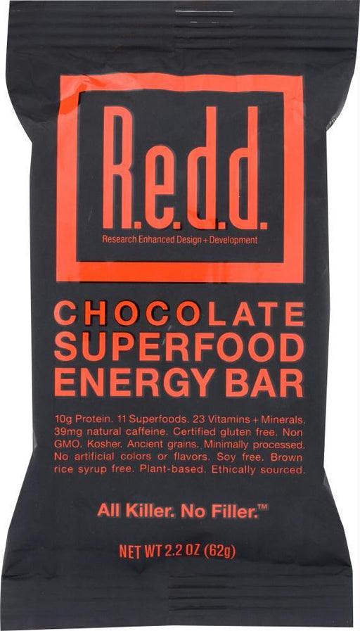 Redd Bar: Bar Energy Chocolate (2.200 Oz)