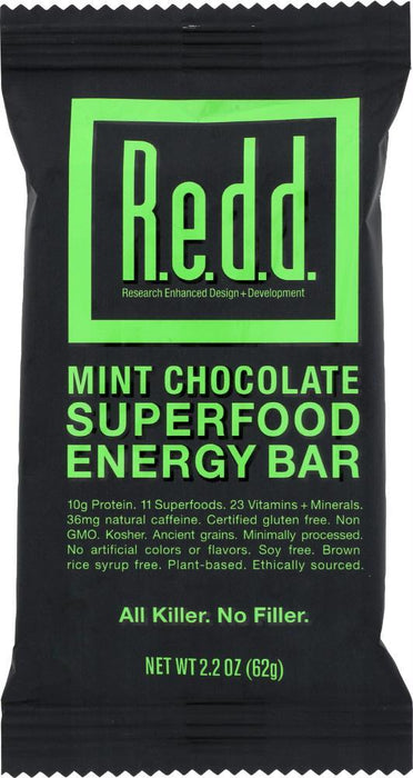 Redd Bar: Bar Energy Mint Chocolate (2.200 Oz)