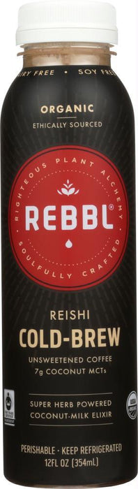 Rebbl Inc: Elixir Reishi Cold Brew, 12 Fl Oz