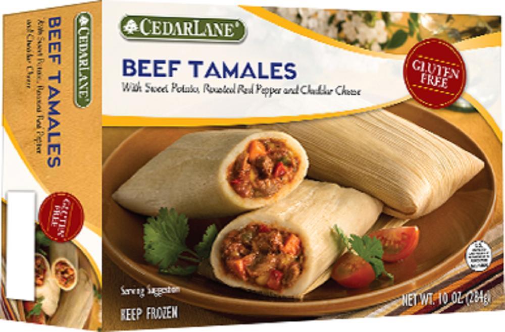 Cedarlane: Beef Tamales, 10 Oz