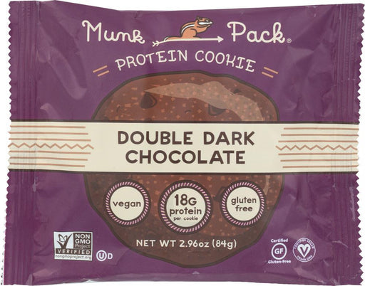 Munk Pack: Cookie Protein Double Dark Chocolate, 2.96 Oz