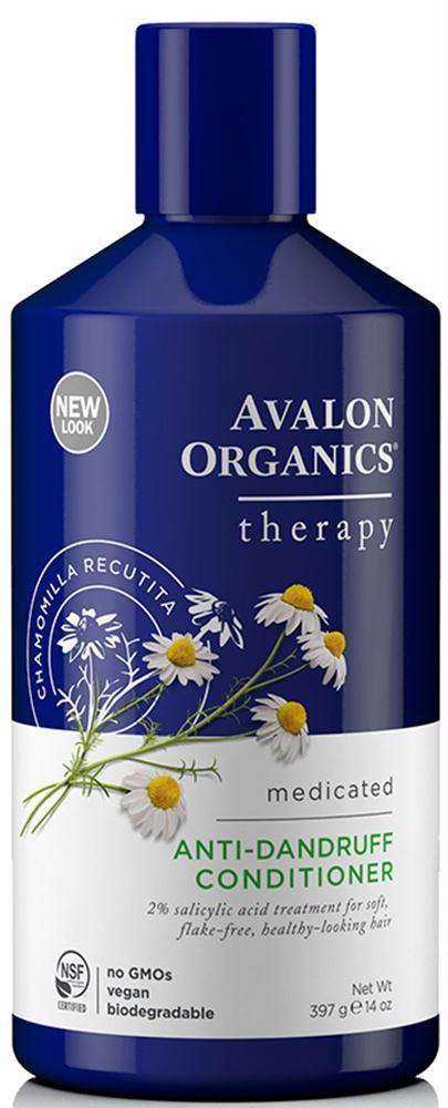 Avalon Organics: Anti-dandruff Conditioner Itch & Flake Therapy, 14 Oz