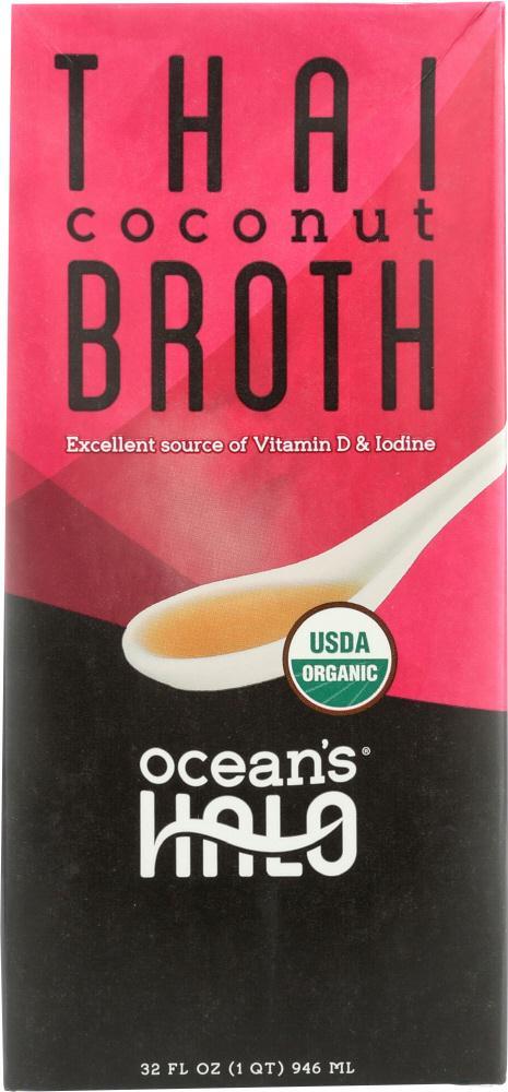 Oceans Halo: Thai Coconut Broth Organic, 32 Fo