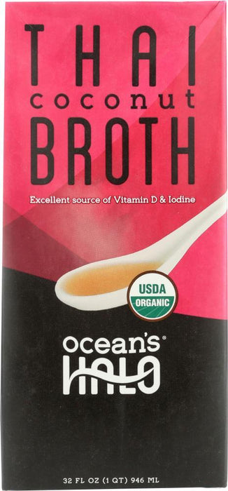 Oceans Halo: Thai Coconut Broth Organic, 32 Fo