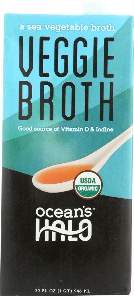 Oceans Halo: Sea Veggie Broth Organic, 32 Fo