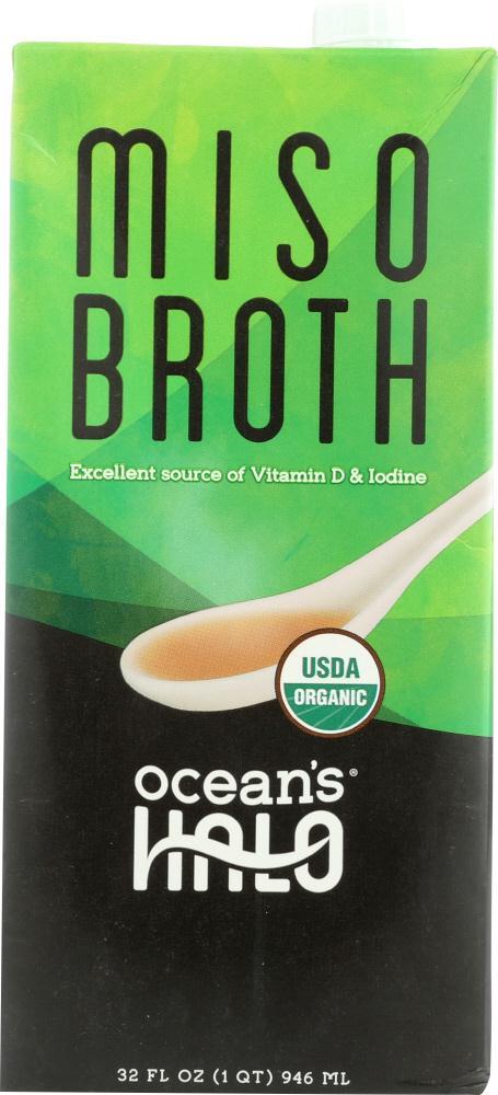 Oceans Halo: Miso Broth Organic, 32 Fo