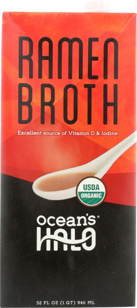 Oceans Halo: Ramen Broth Organic, 32 Fo