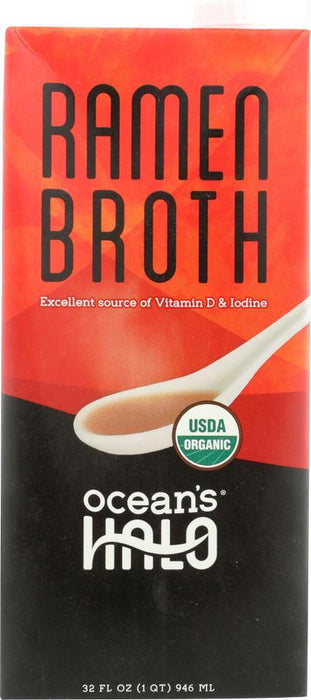 Oceans Halo: Ramen Broth Organic, 32 Fo