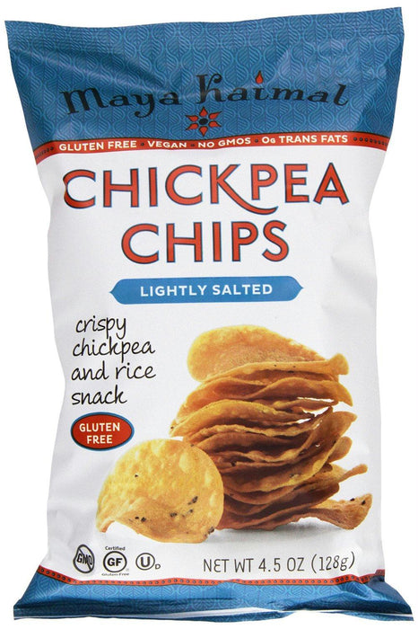 Maya Kaimal: Chickpea Chips Lightly Salted, 4.5 Oz