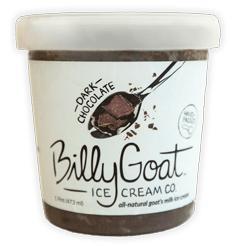 Billy Goat Ice Cream Co.: Dark Chocolate Ice Cream, 16 Oz